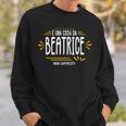 È Una Cosa Da Beatrice Non Capiresti Nome Divertente Felpa Regalos para él