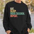 Eat Sleep Muzzle Repeat Sweatshirt Geschenke für Ihn