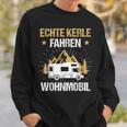 Echte Kerle Fahren Motorhome Sweatshirt Geschenke für Ihn