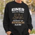 Eineron Uns Ist Besser Im Schess Als Du Chess Player Sweatshirt Geschenke für Ihn