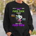 Einhorn Lustiger Witzger Frech Spruch Sprüche Sweatshirt Geschenke für Ihn