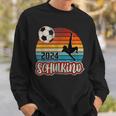 Einschulung Schulkind 2024 School Cone Boy Footballintage Sweatshirt Geschenke für Ihn