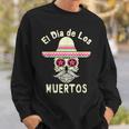 El Dia De Los Muertos Day Of The Dead Skull Cappello Messicano Da Uomo Felpa Regalos para él