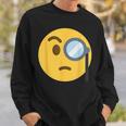 Emoticon Faccia Con Monocolo Felpa Regalos para él