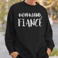 Engagement Boyfriend Fiance Married Man Wedding Sweatshirt Gifts for Him