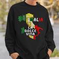 Entdecke Italien Liebe Für Essen Kultur Geschichte Italien Sweatshirt Geschenke für Ihn