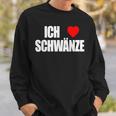 Erotic Ich Liebe Schweiste Ich Liebe Tail Sweatshirt Geschenke für Ihn