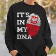 Es Ist In Meiner Dna Polska Genetik Polish Roots Poland Sweatshirt Geschenke für Ihn