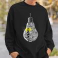 Faro Beacon Con Scritta Be A Light For All To See Felpa Regalos para él