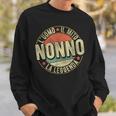 Festa Del Papà Uomini Nonno L'uomo Il Mito La Leggenda Nonno Felpa Regalos para él