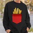 Fommes French Fries Fritten In My Bag Sweatshirt Geschenke für Ihn