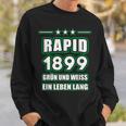 Footballienna Rapidler Green And A Life Long Rapid Sweatshirt Geschenke für Ihn