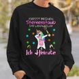 Fresst Stardust Jga Hen Party Poltern Sweatshirt Geschenke für Ihn