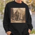 Bigfoot Photo Vintage Hiking Sasquatch Bigfoot Fans Sweatshirt Gifts for Him