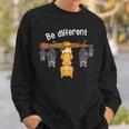 Be Different Cat Sweatshirt Geschenke für Ihn