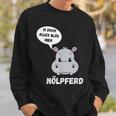 Hippo Fun Sweatshirt Geschenke für Ihn