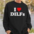 I Love Dilfs I Heart Dilfs Camisa de entrenamiento Regalos para él