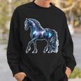 Galaxy-Pferd Sweatshirt Geschenke für Ihn