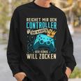 Gambling Gaming Controller Gamer Rpg Sweatshirt Geschenke für Ihn