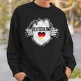 German National Flag Ich Liebe Deutschland Sweatshirt Geschenke für Ihn