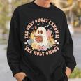 The Only Ghost I Know Is The Holy Ghost Halloween Sweatshirt Gifts for Him