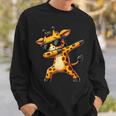 Girafe Jaune Dabbing Motif Amusant Avec Girafe Sweater e Cadeaux pour lui