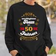 Gold Wedding Anniversary Golden Wedding Anniversaryintage Sweatshirt Geschenke für Ihn