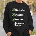 Graduation For Promotion Checklist Sweatshirt Geschenke für Ihn