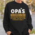 Grandpa's Taxi Enkeltaxi Chauffeur Auto Fahren Bringen Und Holen Sweatshirt Geschenke für Ihn