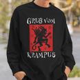 Greetingsom Krampus Santa Claus Kramperl Perchten Krampus S Sweatshirt Geschenke für Ihn