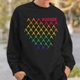 Gude Abbelwoiglas Bembel Pattern Hessen Äppler Lgbt Pride Sweatshirt Geschenke für Ihn