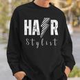 Hairdresser Hairstylists Hairstyling Beautician Hair Salon Sweatshirt Gifts for Him