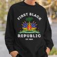 Haiti First Black Republic Since 1804 Haitian Flag Day Sweatshirt Gifts for Him