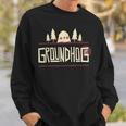 Happy Groundhog Day 2019 Uomo Donna Bambini Felpa Regalos para él
