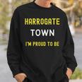 Harrogate Town Sono Orgoglioso Di Essere I Solforiti Felpa Regalos para él
