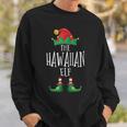 Hawaii-Elfenhemd Lustige Familie Passende Gruppe Weihnachtselfe Sweatshirt Geschenke für Ihn