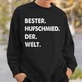 Herren Hufschmied Spruch Bester Hufschmied Der Welt Sweatshirt Geschenke für Ihn