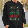 Ho Ho Hoit Di Goschn Ugly Xmas Ugly Christmas Sweatshirt Geschenke für Ihn