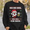 Ho Ho Hol Mir Mal Ein Bier Ugly Christmas S Sweatshirt Geschenke für Ihn