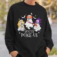 Hocus Poke Us Phlebotomist Medical Lab-Tech Spooky Halloween Sweatshirt Gifts for Him