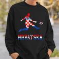 Hrvatska Croatia Croatia Football Team Croatia Croatia Football Sweatshirt Geschenke für Ihn