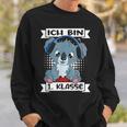 Ich Bin 1 Klasse Einschulung Sweatshirt Geschenke für Ihn