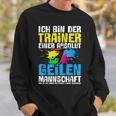 Ich Bin Der Trainer Handball Sport Spieler Hanballer Sweatshirt Geschenke für Ihn