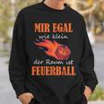 Ich Egal Wie Klein Der Raum Ist Feuerball Rollenspiel Zauber German Sweatshirt Geschenke für Ihn