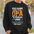 Ich Habe Drei Titel Opaater Schwiegerfater Sweatshirt Geschenke für Ihn