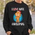 Ich Hasse Christmas Cookie Fun Christmas Sweatshirt Geschenke für Ihn