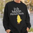 Ich Hasse Menschen Für Muffel Sweatshirt Geschenke für Ihn