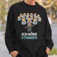 Ich Höre Stimmen Chorleiter Conductor Sweatshirt Geschenke für Ihn