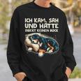 Ich Kam Sah Und Hatte Direkt Keinen Bock Bernese Mountain Dog Sweatshirt Geschenke für Ihn