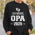 Ich Werde Opa 2025 Pregnancy Proclaim Sweatshirt Geschenke für Ihn